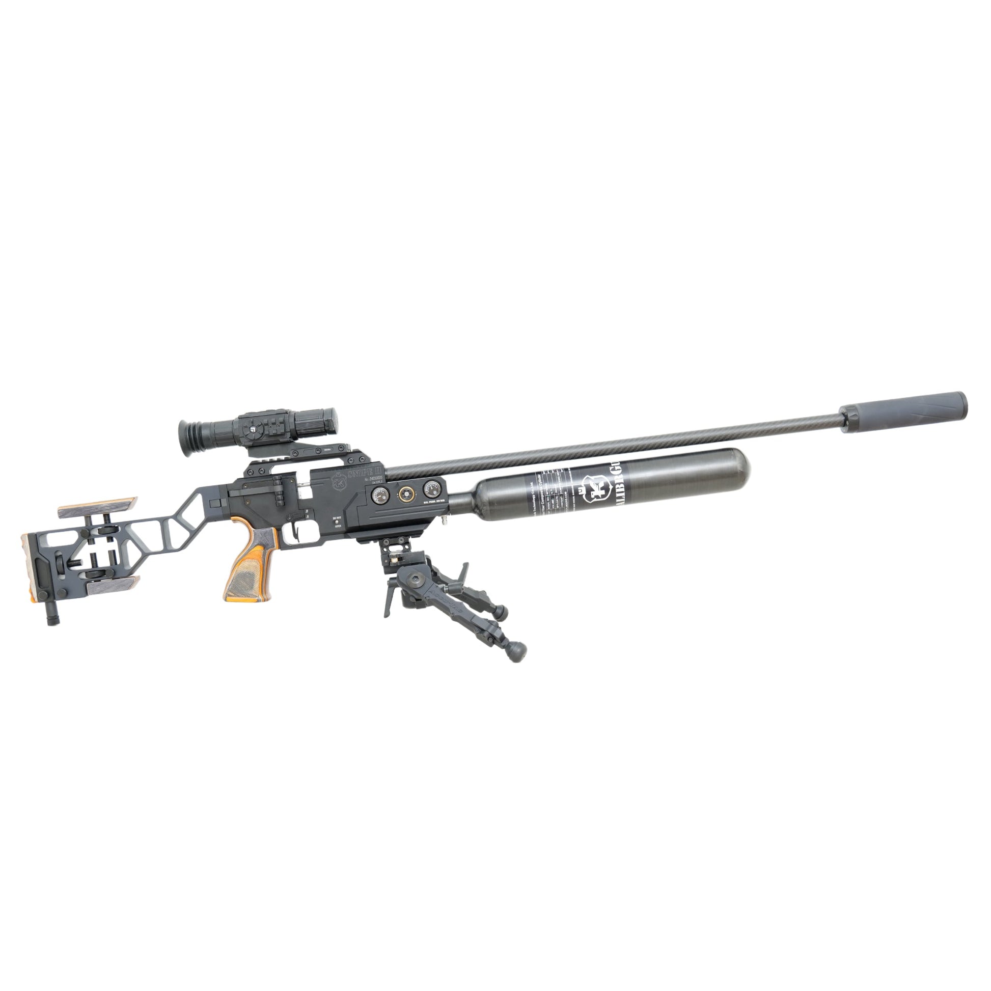 Kalibrgun Snipe 2 (70) FS (Green Laminate CHASSIS) - Atlas Airguns