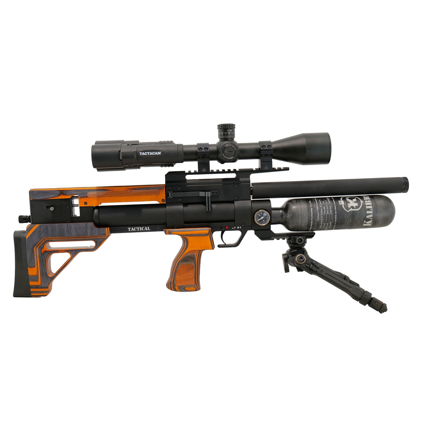 KalibrGun Cricket 2 Tactical 45 Orange Laminate .22