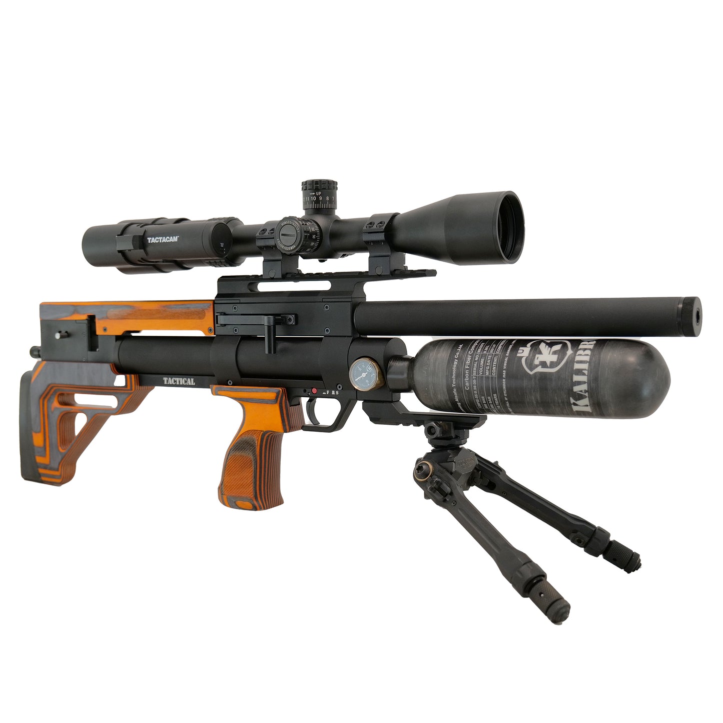 KalibrGun Cricket 2 Tactical 45 Orange Laminate .22