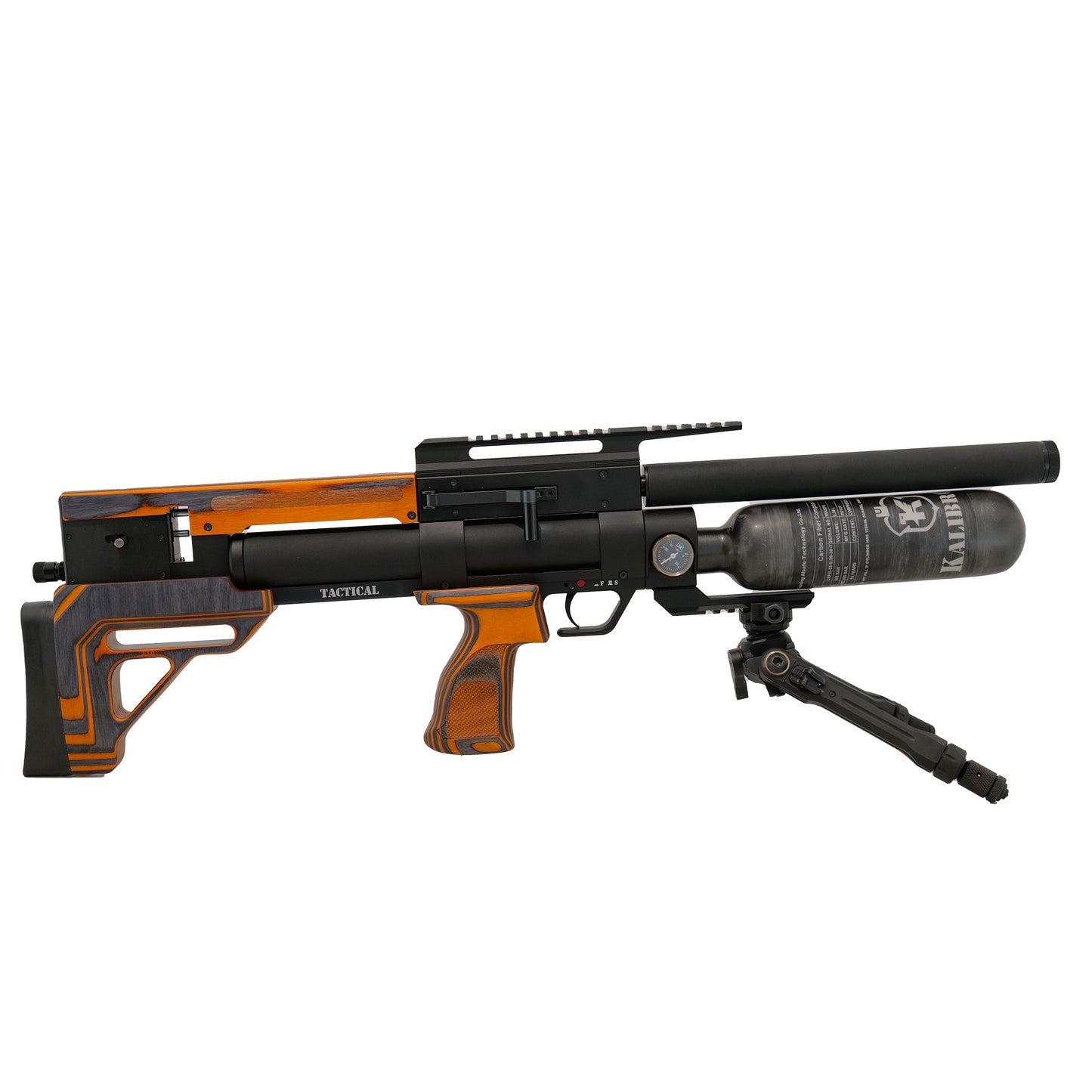 KalibrGun Cricket 2 Tactical 45 Orange Laminate .22