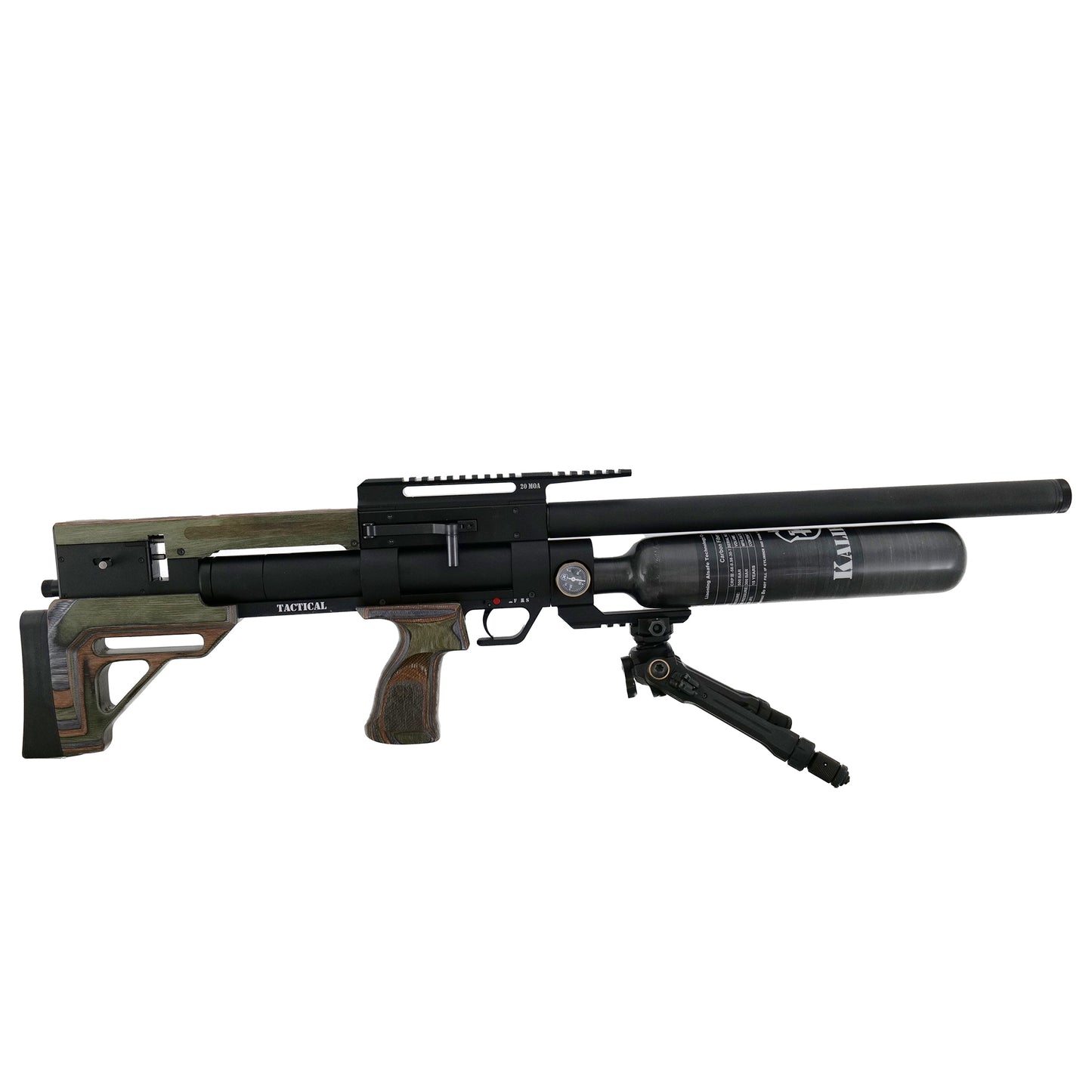 KalibrGun Cricket 2 Tactical 60 Green Laminate .25 Caliber