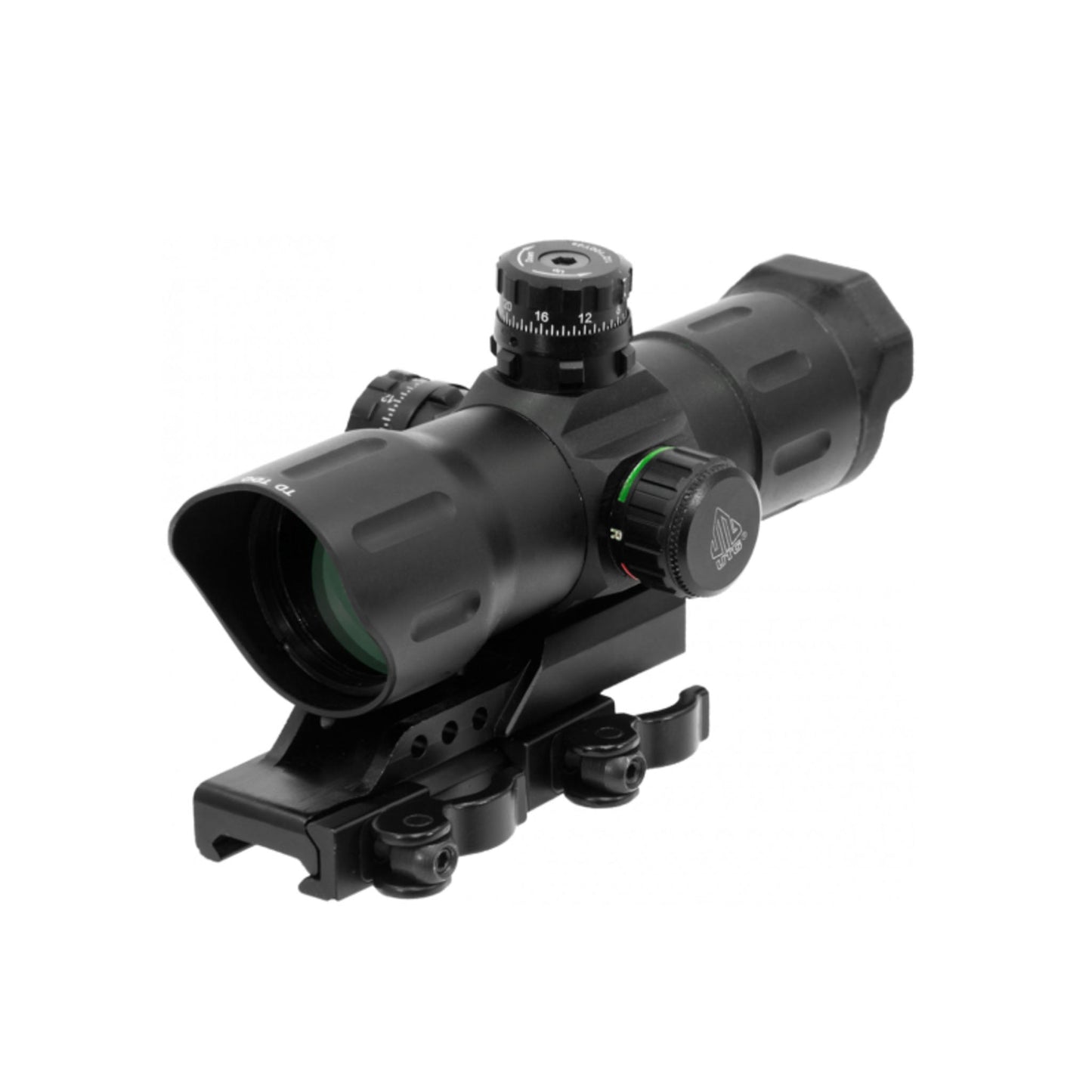 UTG 6" ITA RED/GREEN CQB T - DOT SIGHT WITH OFFSET QD MOUNT - Atlas Airguns