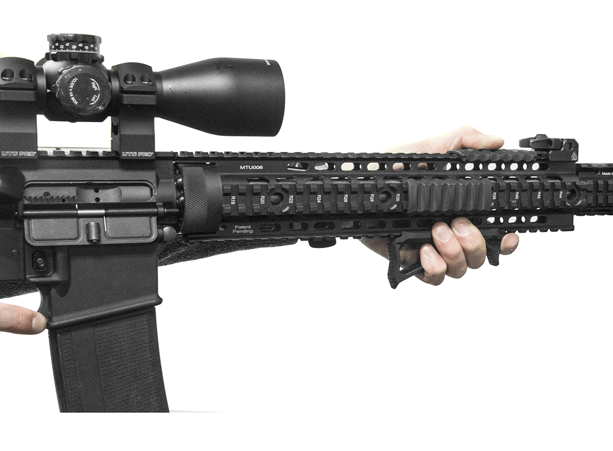 UTG® Ultra Slim Angled Foregrip, Picatinny, Black