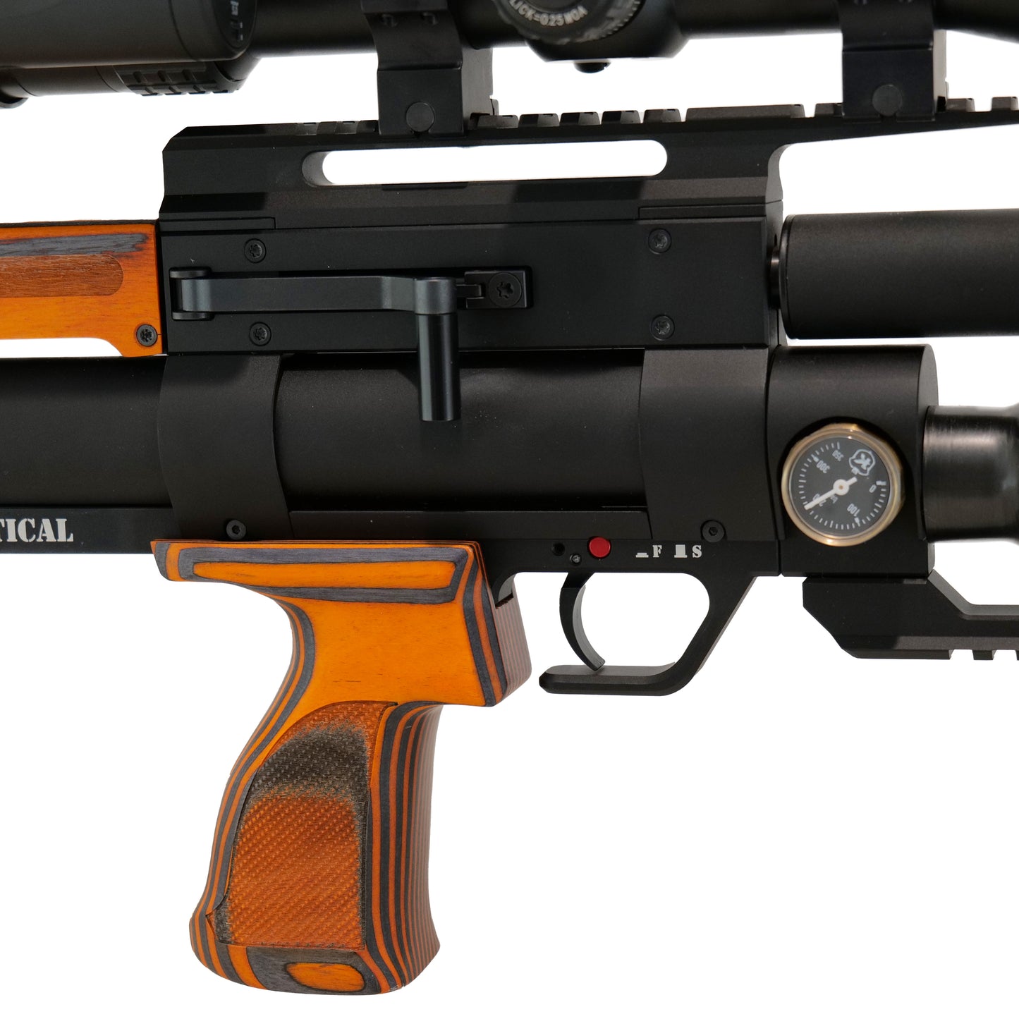 KalibrGun Cricket 2 Tactical 45 Orange Laminate .22