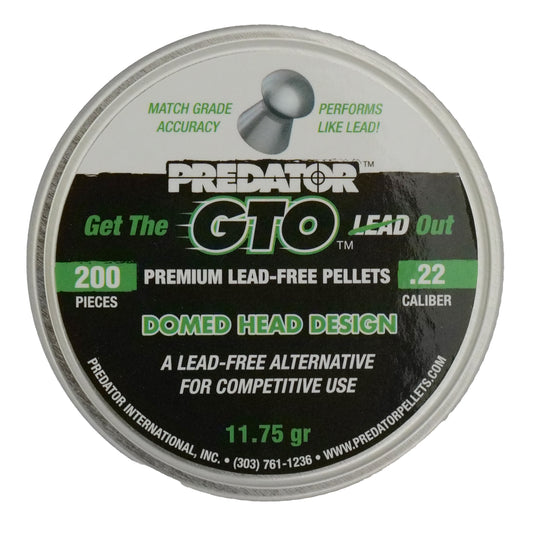 Predator GTO Lead-Free Pellets .22